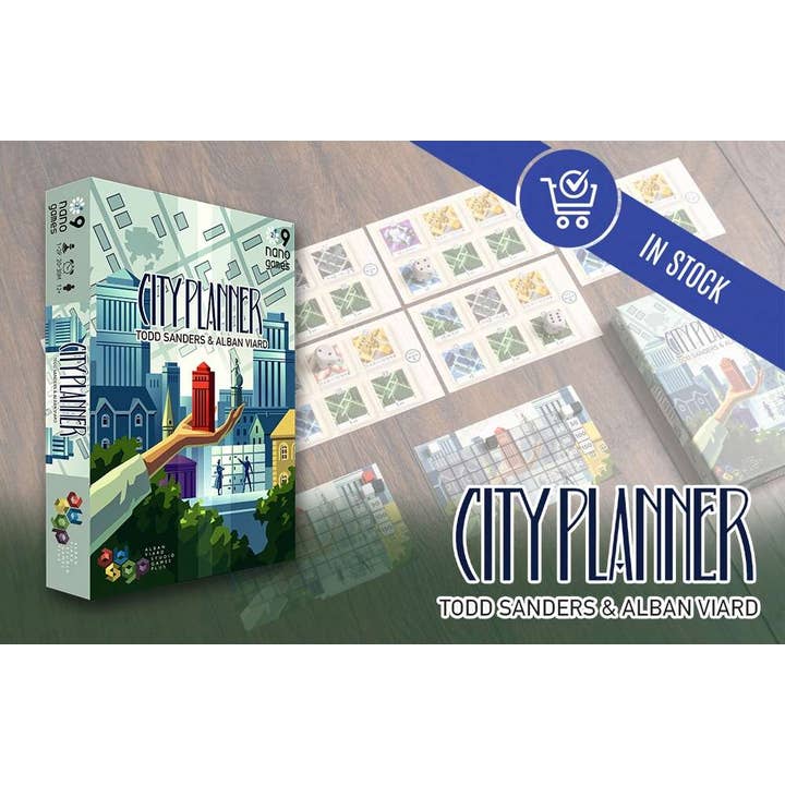 Capstone Games – wholesale Brädspel – Nano9Games Volym 2: Stadsplanerare