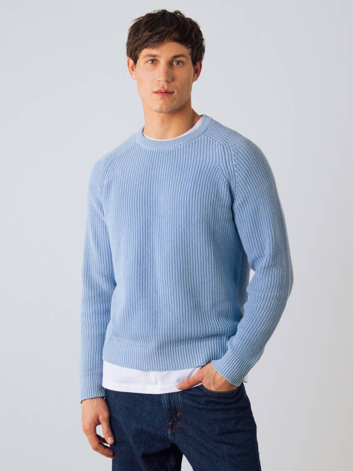 Heavy Knit Jumper Men for wholesale by Honest Basics