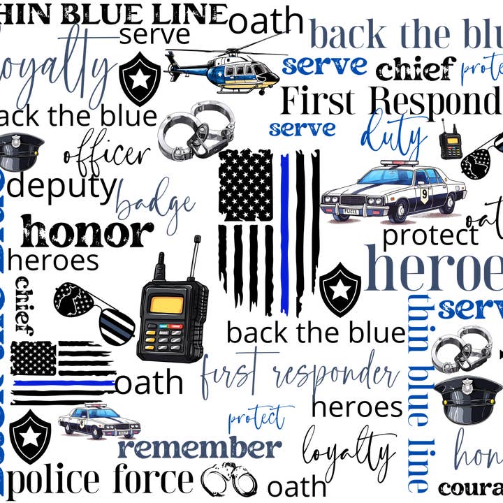 The Potted Oasis – wholesale Insulated mug/tumbler – Police Tumbler1