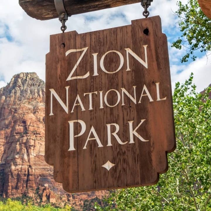 Zion National Park 3 Travel Sticker for wholesale by GraffMerch.com