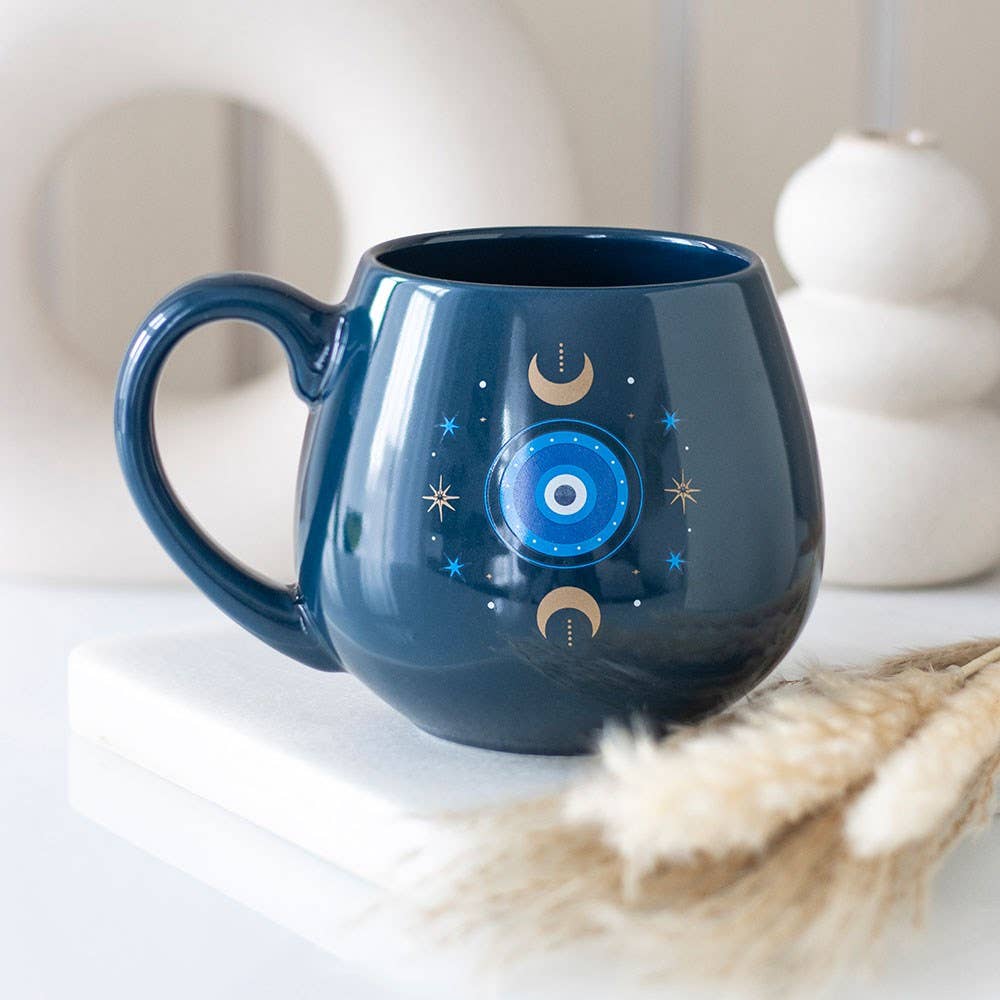 Something Different Wholesale - Wholesale Coffee Mug - All Seeing Eye Rounded Mug