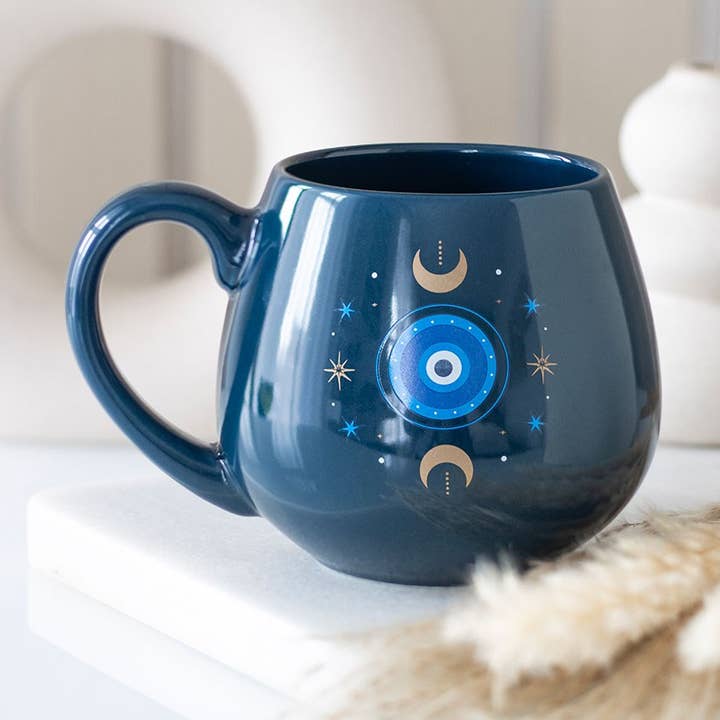 All Seeing Eye Rounded Mug for wholesale by Something Different Wholesale