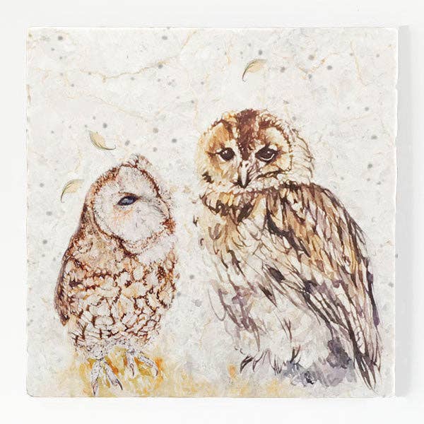 Grand dessous de plat en marbre - The Tawnys pour la vente par Country Creation