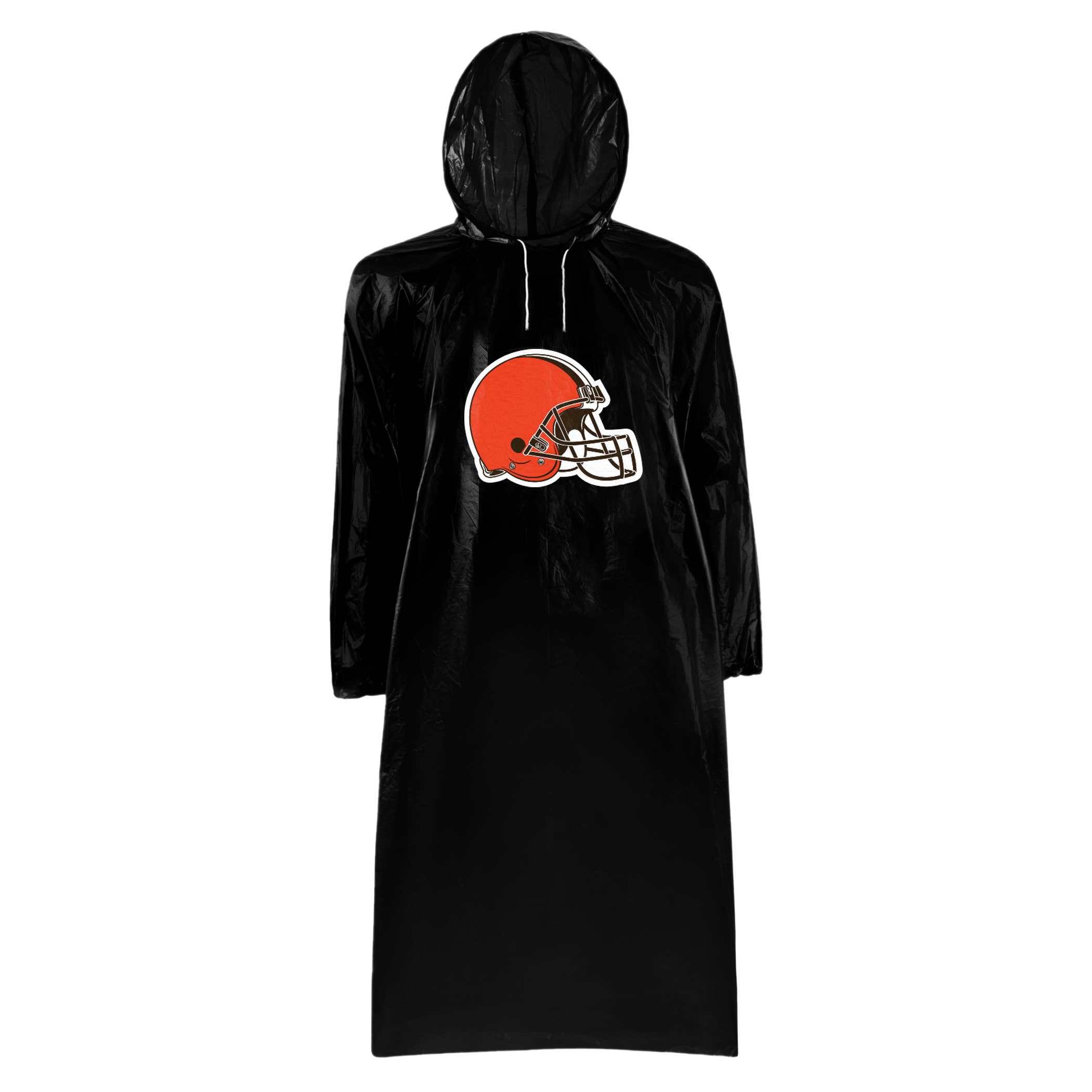 Pets First – Engroshandel Poncho - Unisex – NFL CLEVELAND BROWNS GRUNDLÆGGENDE PONCHO0