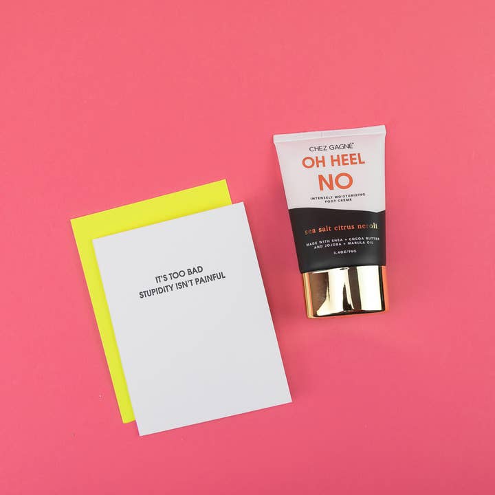 Chez Gagné - Wholesale Foot cream - Oh Heel No - Clean + Foot Crème - Sea Salt Citrus + Neroli - 3.4oz4