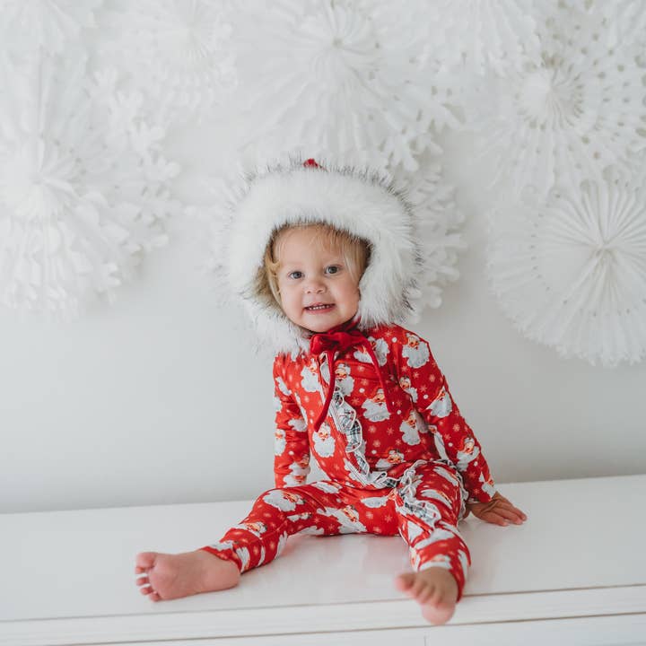 Zipper Loungewear - Kris Kringle for wholesale by Cheeky Plum