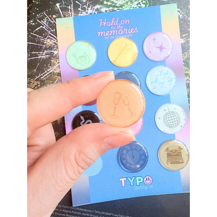 Typo Lettering Co - Wholesale Magnet - Eras magnet set|set of 12 magnet| TS magnet set|Era|TS merch10