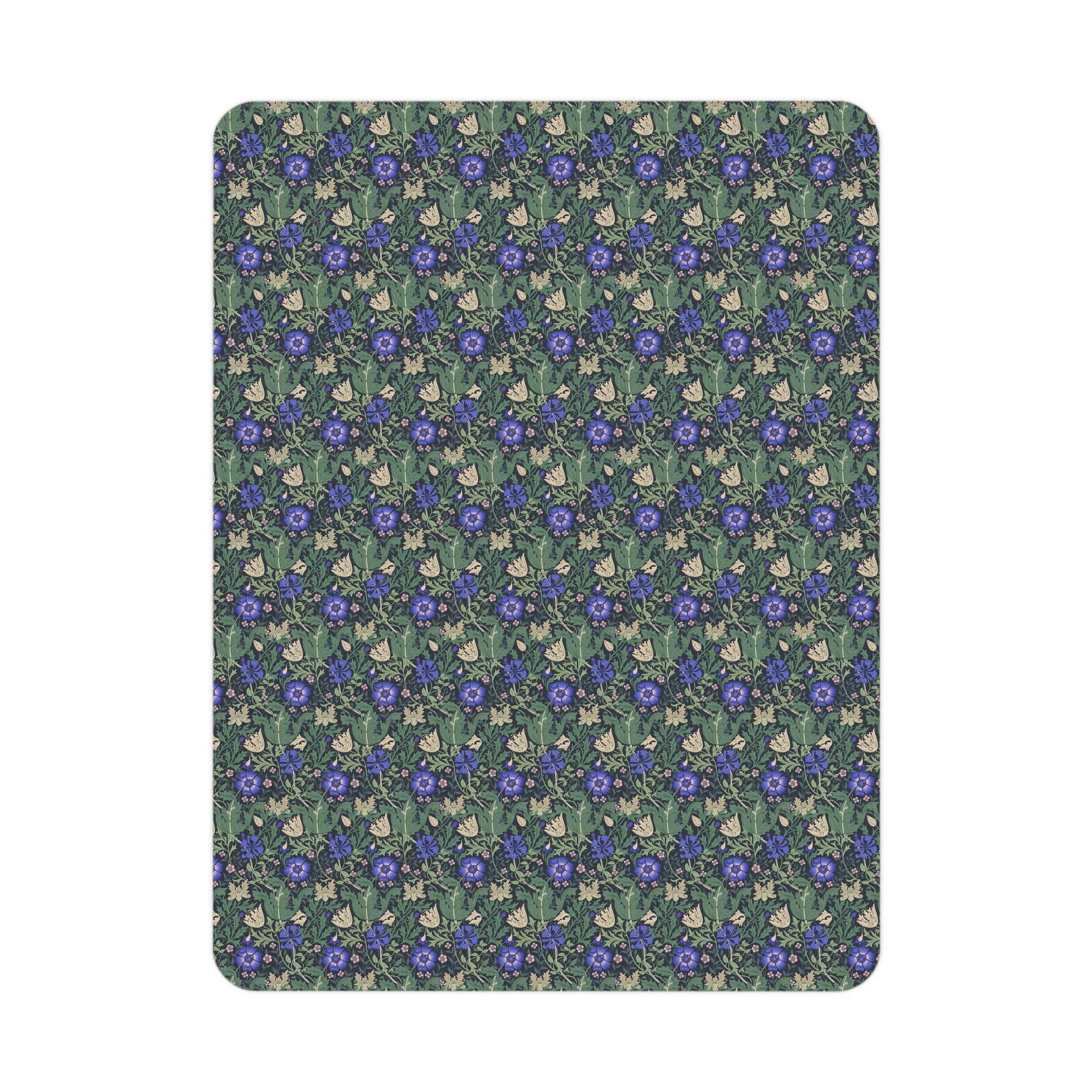 Hvid Småbarnstæppe inspireret af William Morris - Compton-kollektionen (Bluebell Cottage) for engroshandel på Faire2