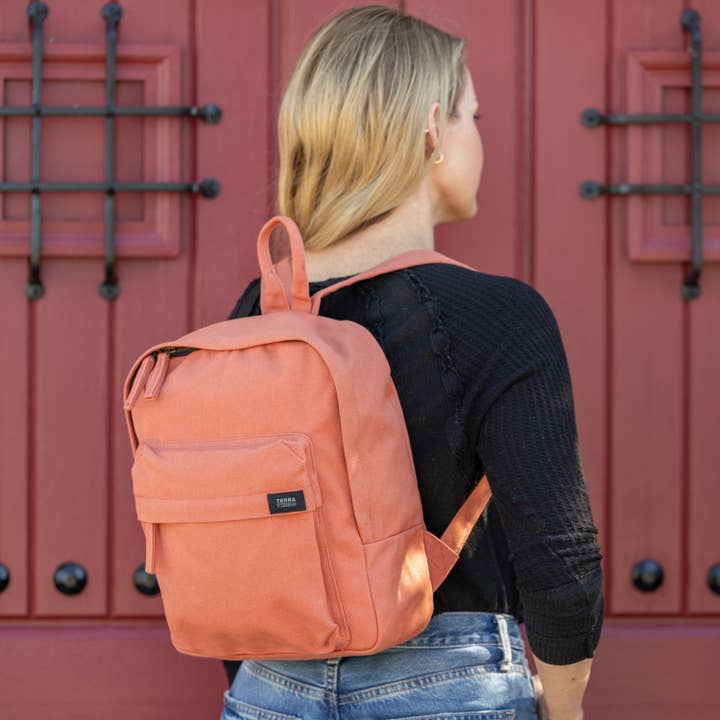 Zem Mini Backpack - Organic Cotton Mini Backpacks for wholesale by Terra Thread