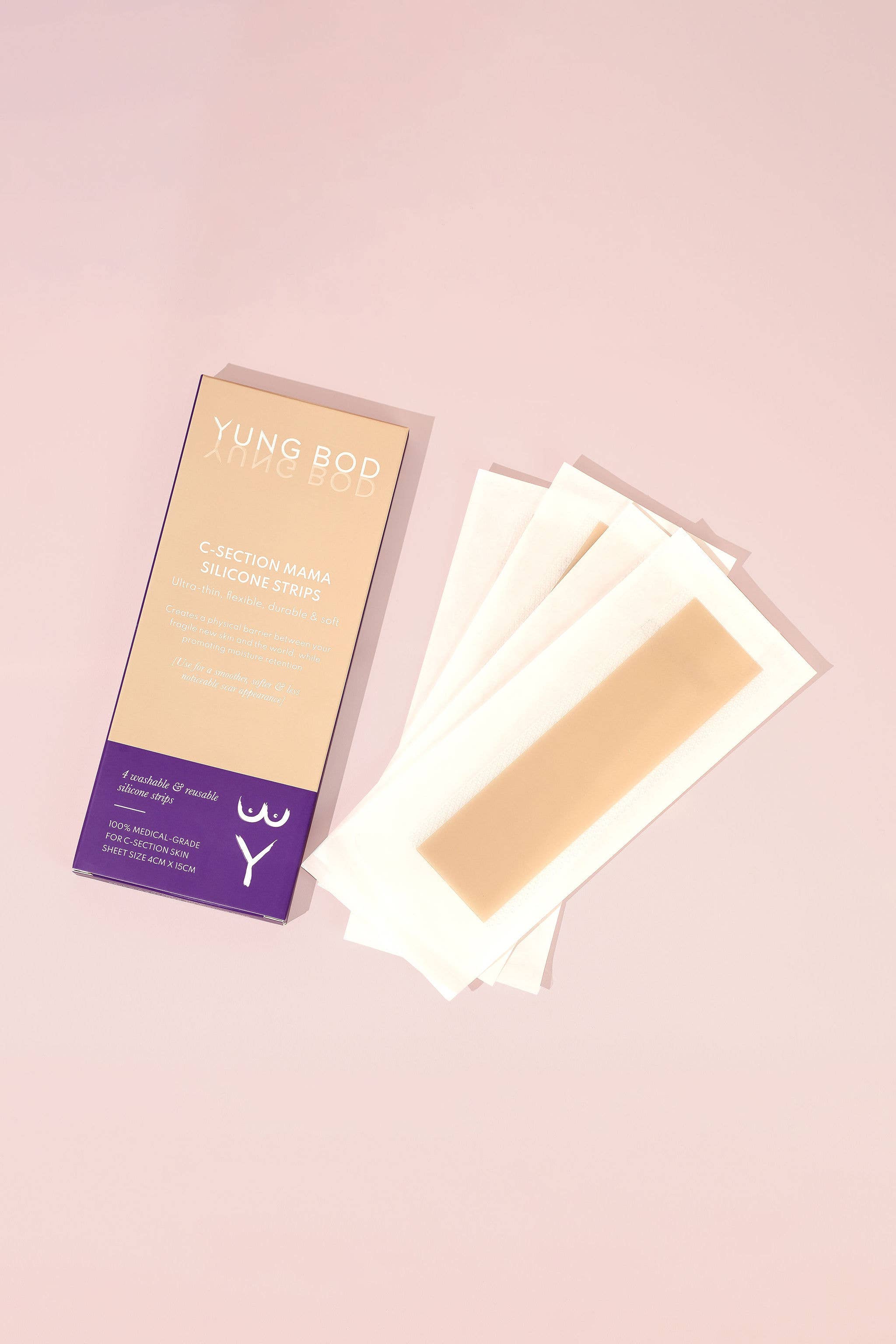 YUNG BOD - Wholesale Belly Band - Maternity - C-Section Silicone Strips2