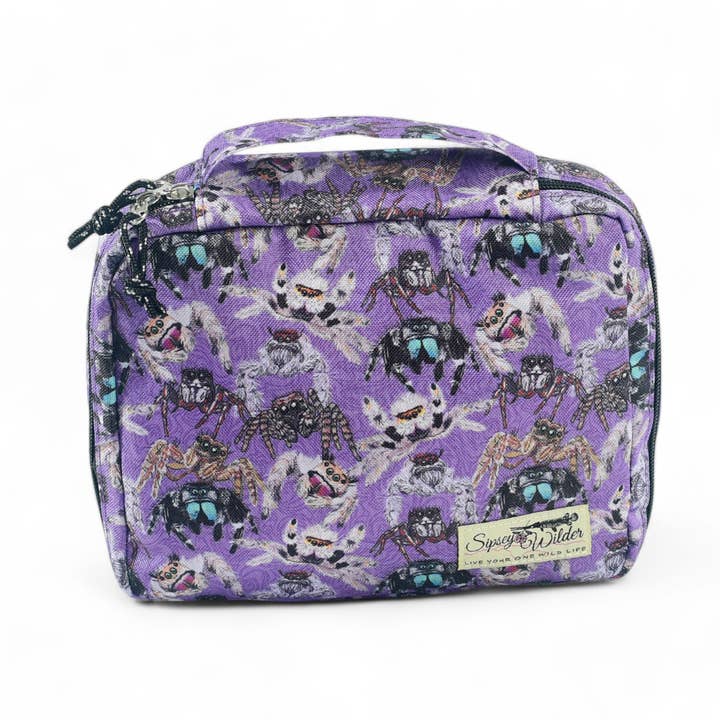 Jumping Spiders Travel Organizer Case for wholesale by Sipsey Wilder