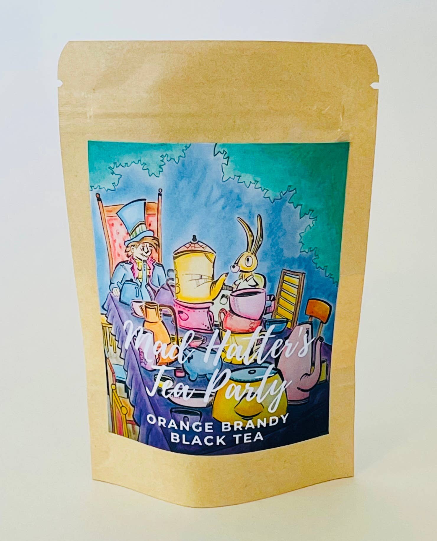 NovelTea Bookstore & Gifts - Venta al por mayor Tés a granel - Inspirado en la Fiesta del Té del Sombrerero Loco - Brandy de Naranja SIN ALCOHOL3