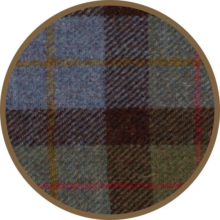 LT Creations - Vente Horloges murales - Horloge murale moyenne Harris Tweed | C03