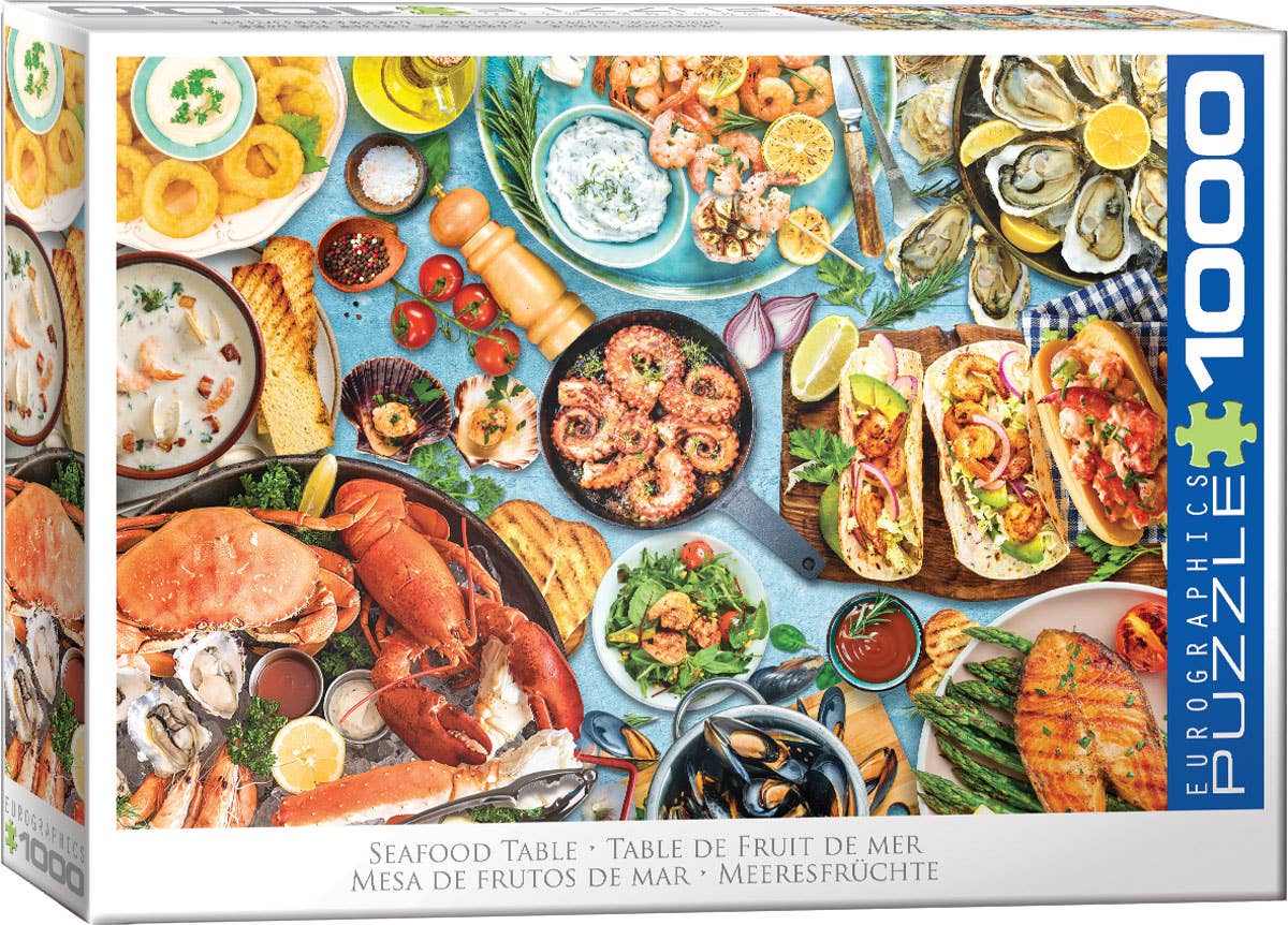 Eurographics Puzzles Canada - Wholesale Puzzle - Adult - Seafood Table0