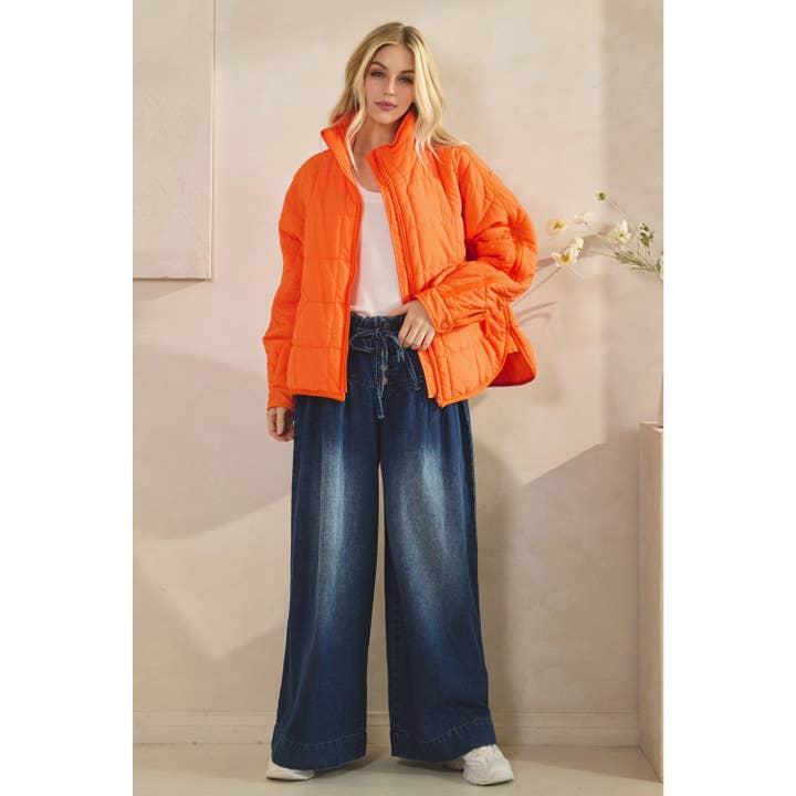 Veveret – wholesale Jacket – Women's – Zip Up Packable Puffer Jacket36