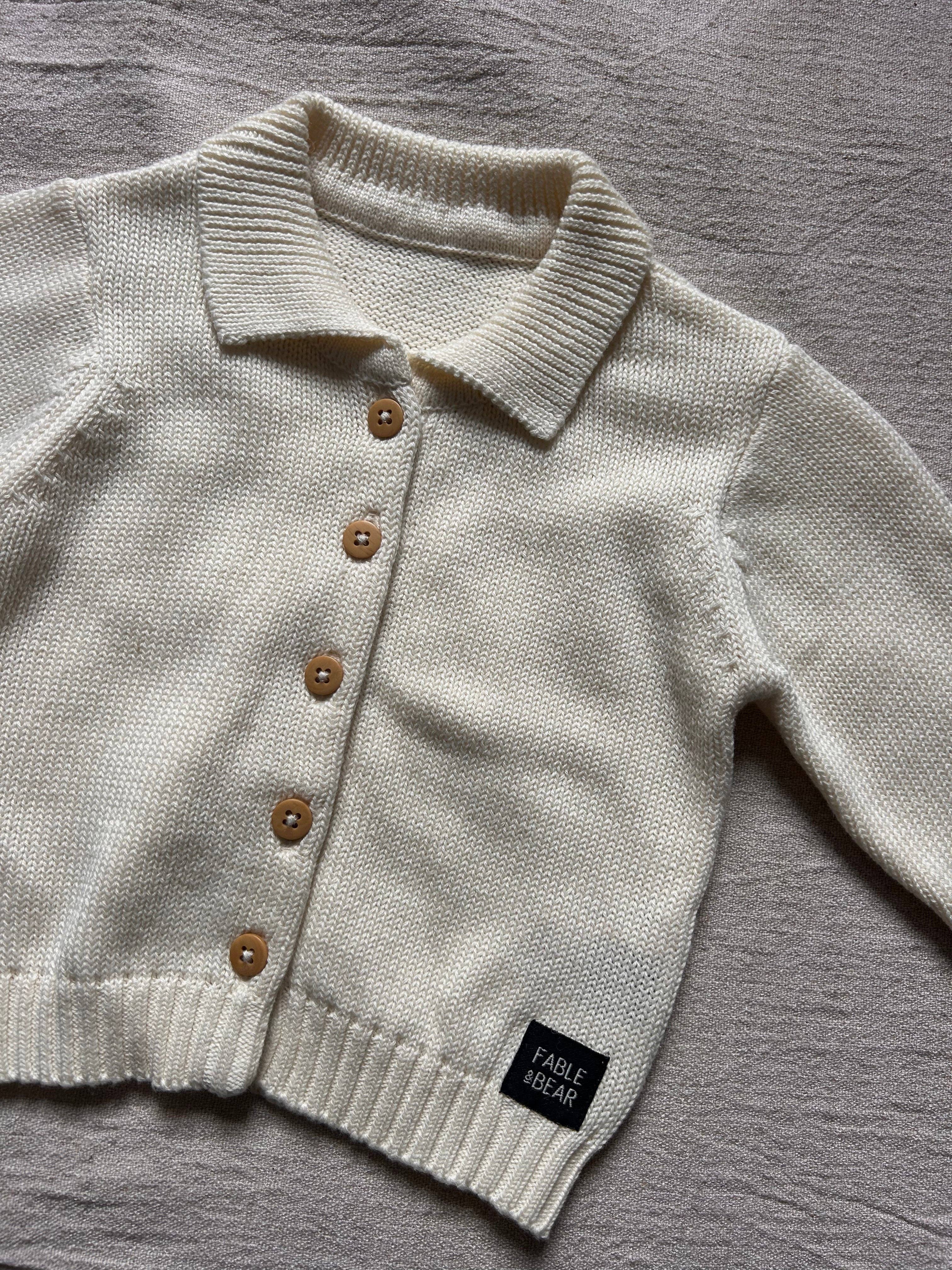 Fable & Bear - Wholesale Cardigan - Baby - Fable Knit Cardigan & Pocket Jogger Set1
