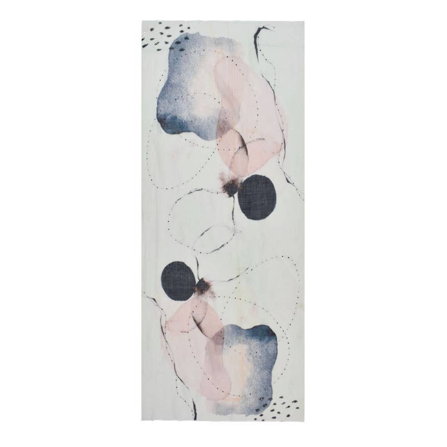 Dupatta Designs – Engroshandel Tørklæde - Dame – Hendricks broderet tørklæde0