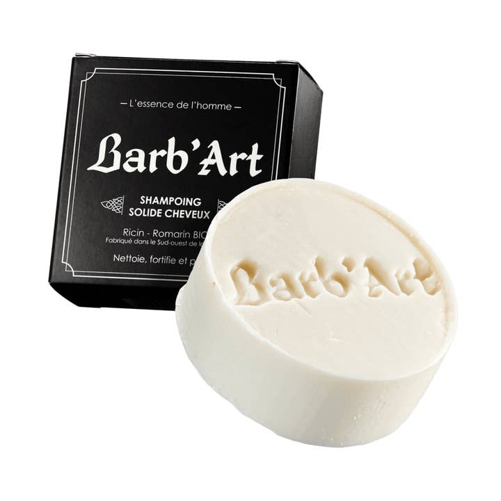 Shampoing Solide-Cheveux Normaux ou Tendance Grasse-Romarin pour la vente par Barb'Art