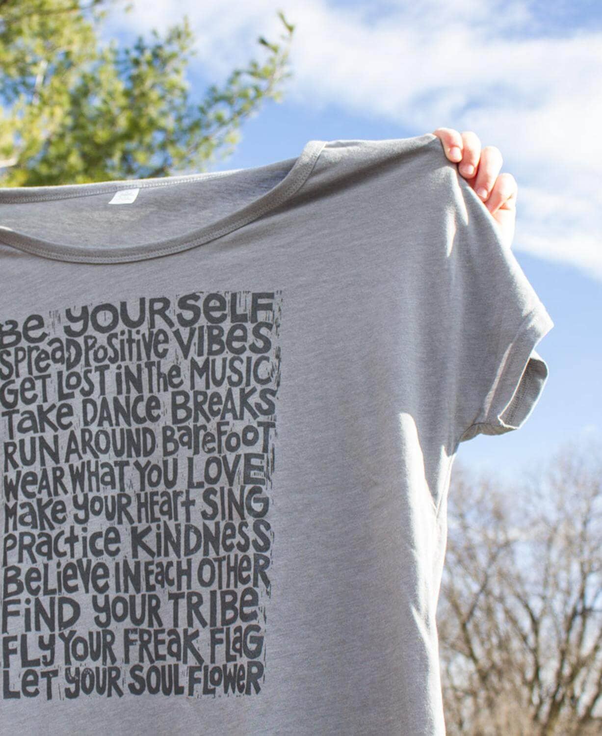 Soul Flower - Wholesale Screen Printed T-Shirt - Women's - Soul Flower Manifesto Slouch Top7