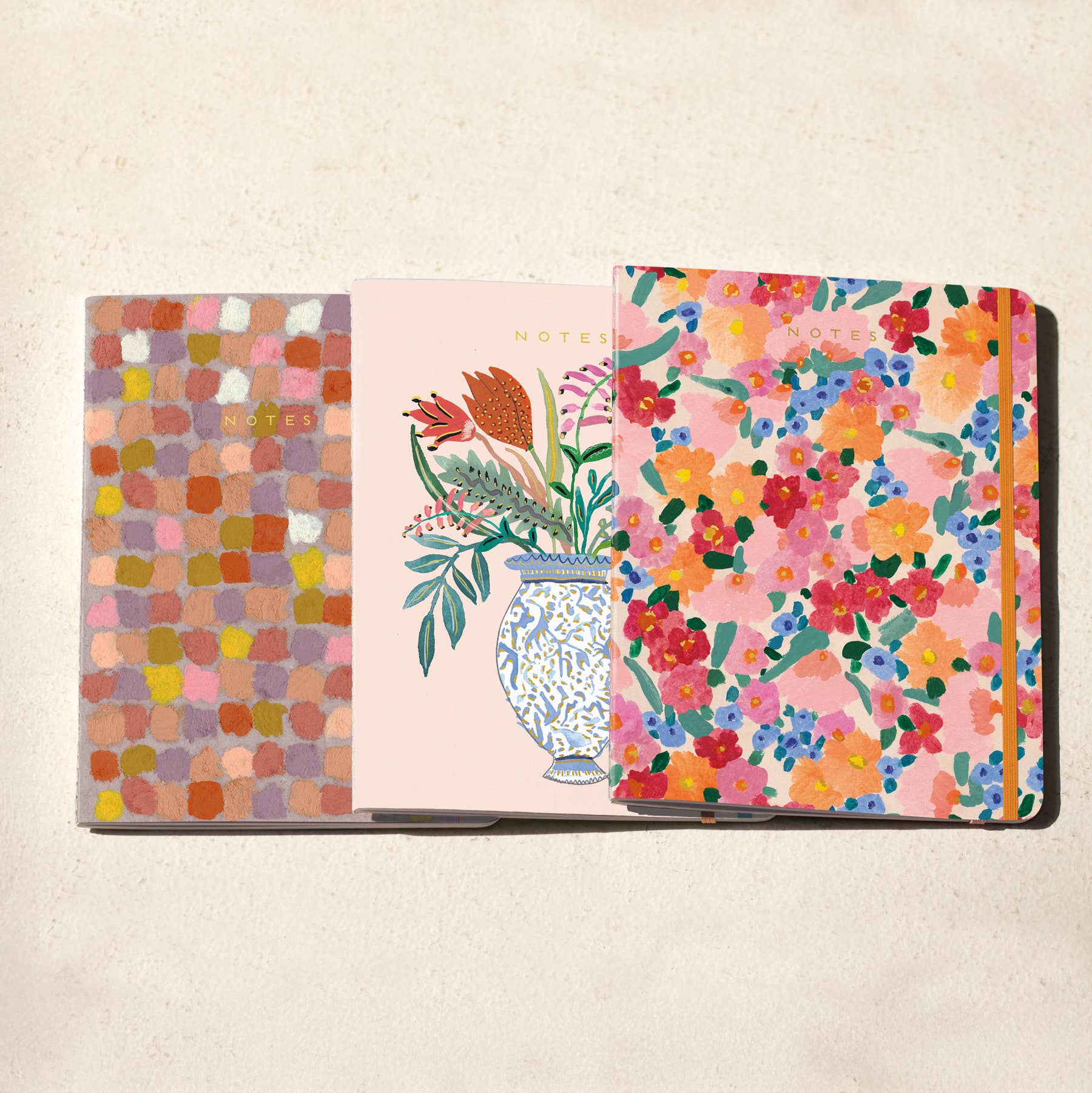 Seedlings - Wholesale Notebook - Market Flowers | Sewn Trio Notebook set1