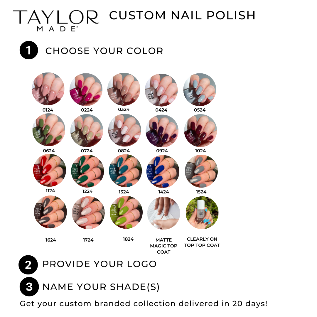 Taylor Made Polish – Esmalte por atacado – Esmalte de unhas personalizado: duradouro, vegano e não tóxico15