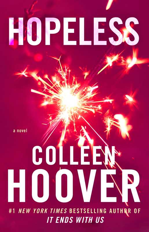 Simon & Schuster - Wholesale Romance - Hopeless by Colleen Hoover0