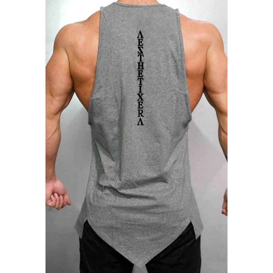 Paperdoll - Wholesale Tank Top - Men's - GYM STRINGER BODYBUILDING TANK 5