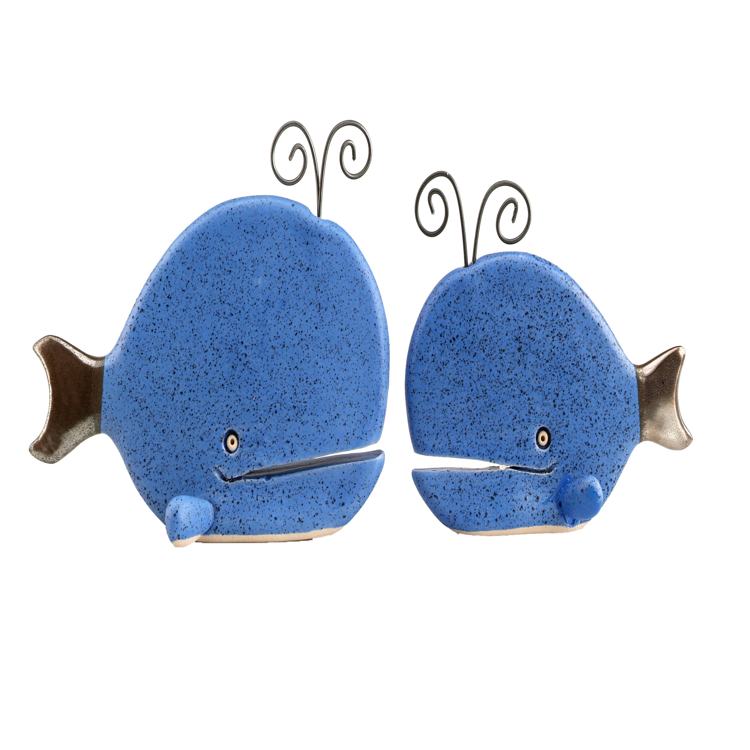 Enigma Supplies - Venta al por mayor Figura decorativa - Figura de cerámica con diseño de ballena con caño9