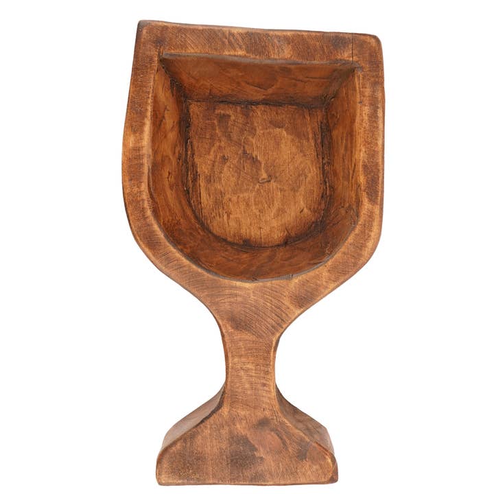 My Amigos Imports - Wholesale Decorative Plate/Dish/Bowl - Wine Glass-Home Decor #2-Dough Bowl-6 x 10-Wine Glass #2