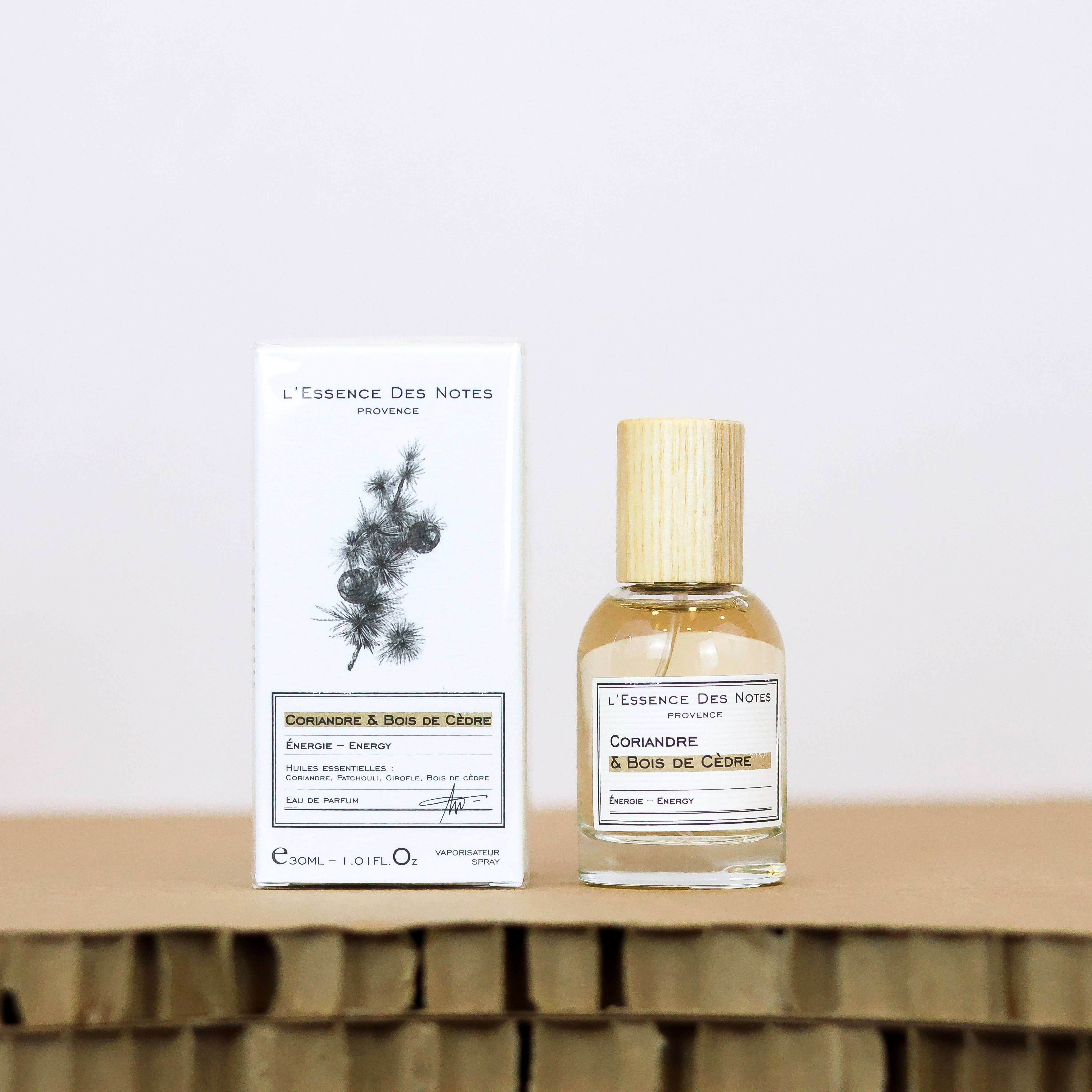L'Essence des Notes - Wholesale Perfume/Eau de Toilette - Coriander & Cedarwood - Energy🪵1