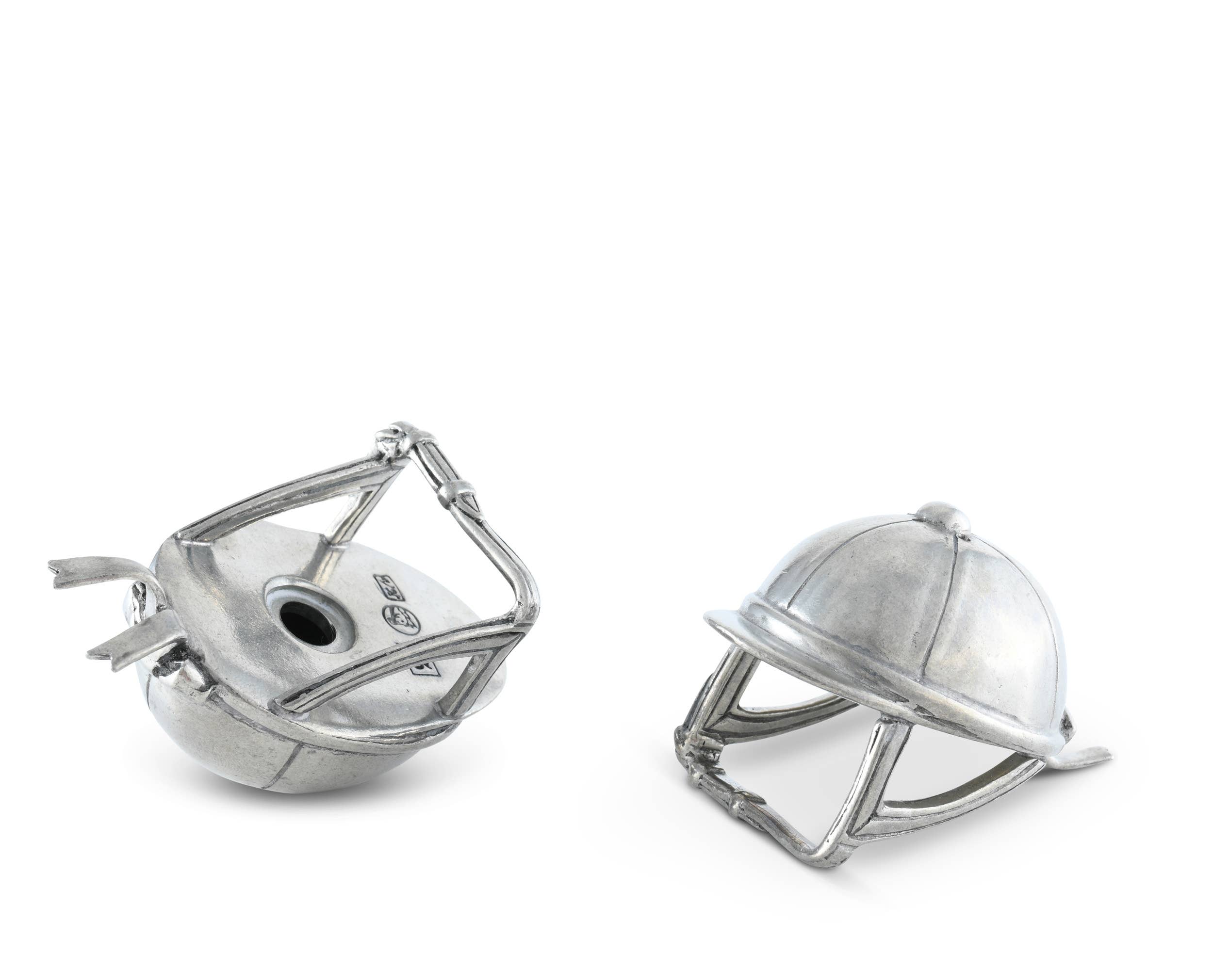 Vagabond House - Wholesale Salt & Pepper Shaker Set - Riding Hat Salt & Pepper Set3