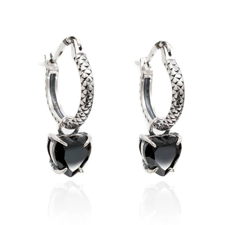 Love Bites Hoops for engroshandel hos Black Feather Design