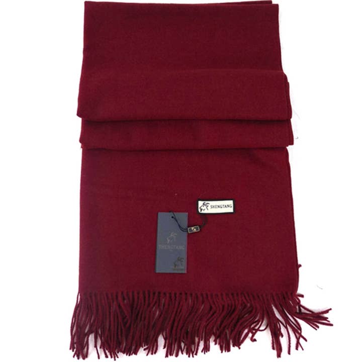 TAPA fashion - Wholesale Scarf - Women's - Cashmere Feel Plain Scarves SCF825. (6PC)2