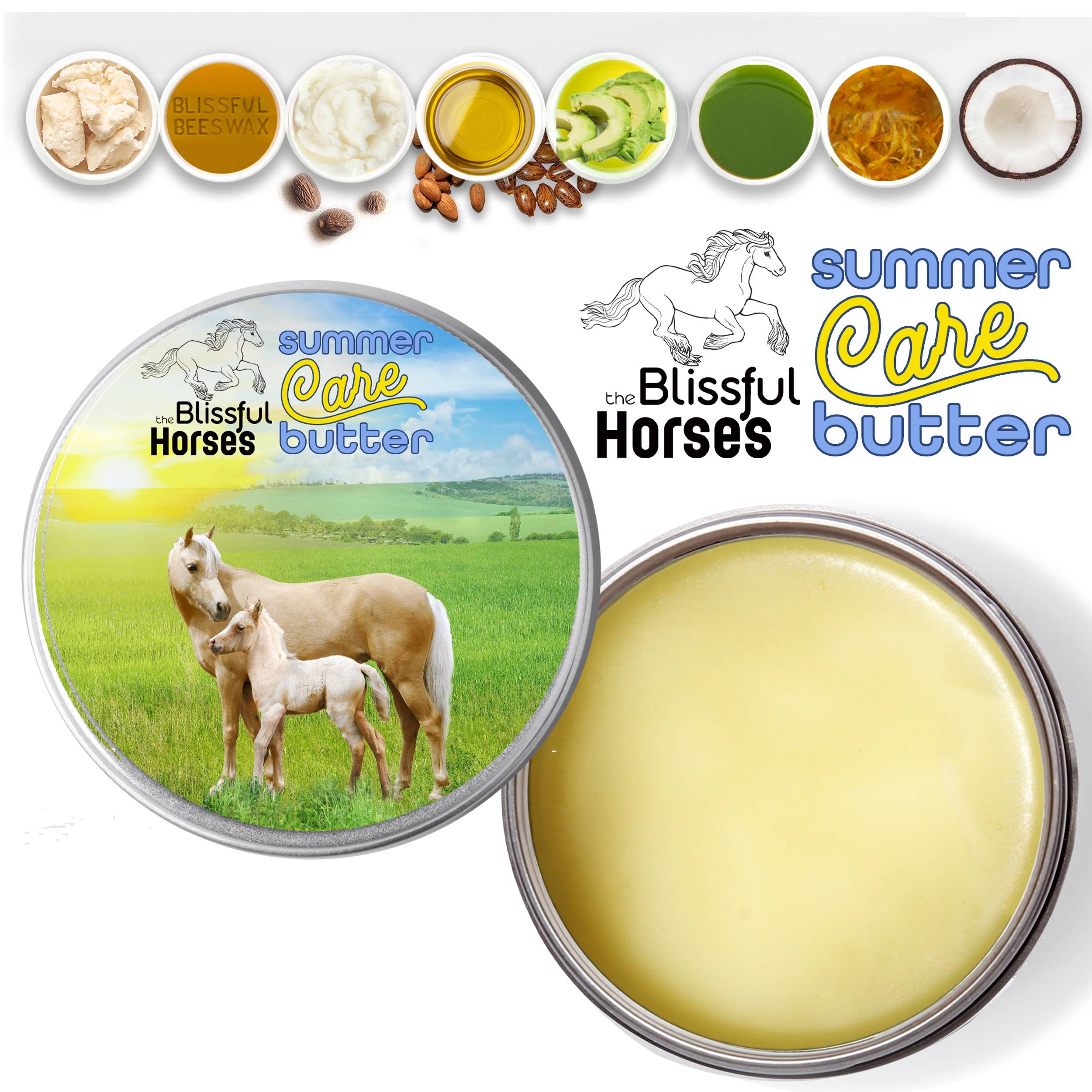 The Blissful Dog – Engroshandel Balsam til hunde - Hund – The Blissful Horses sommerplejesmør i dåser og tube5
