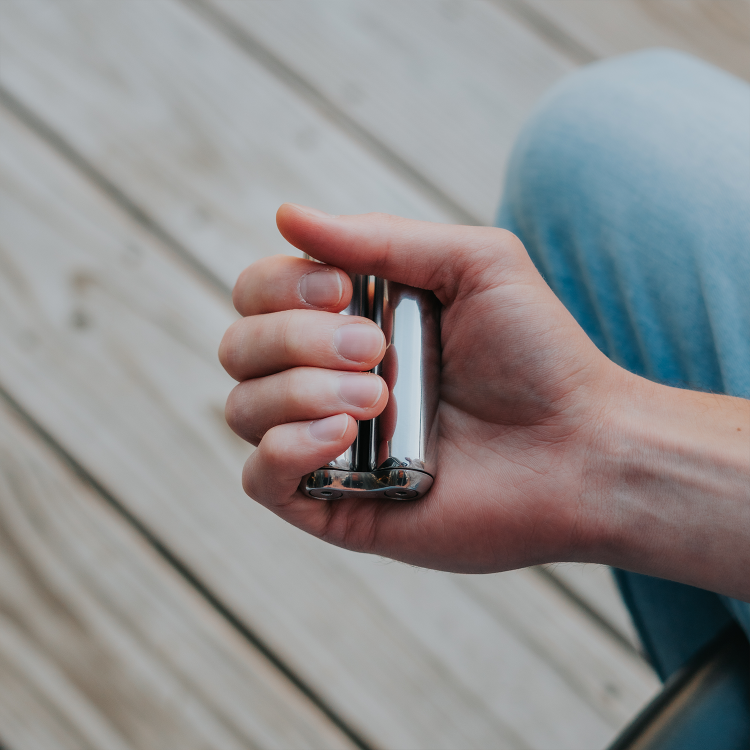 ONO – Objeto de mesa decorativo por atacado – Rolo de Aço ONO7