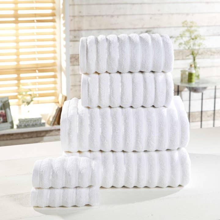 Rapport Home Furnishings Limited – Großhandel Handtuchset – geripptes Handtuch 6PC