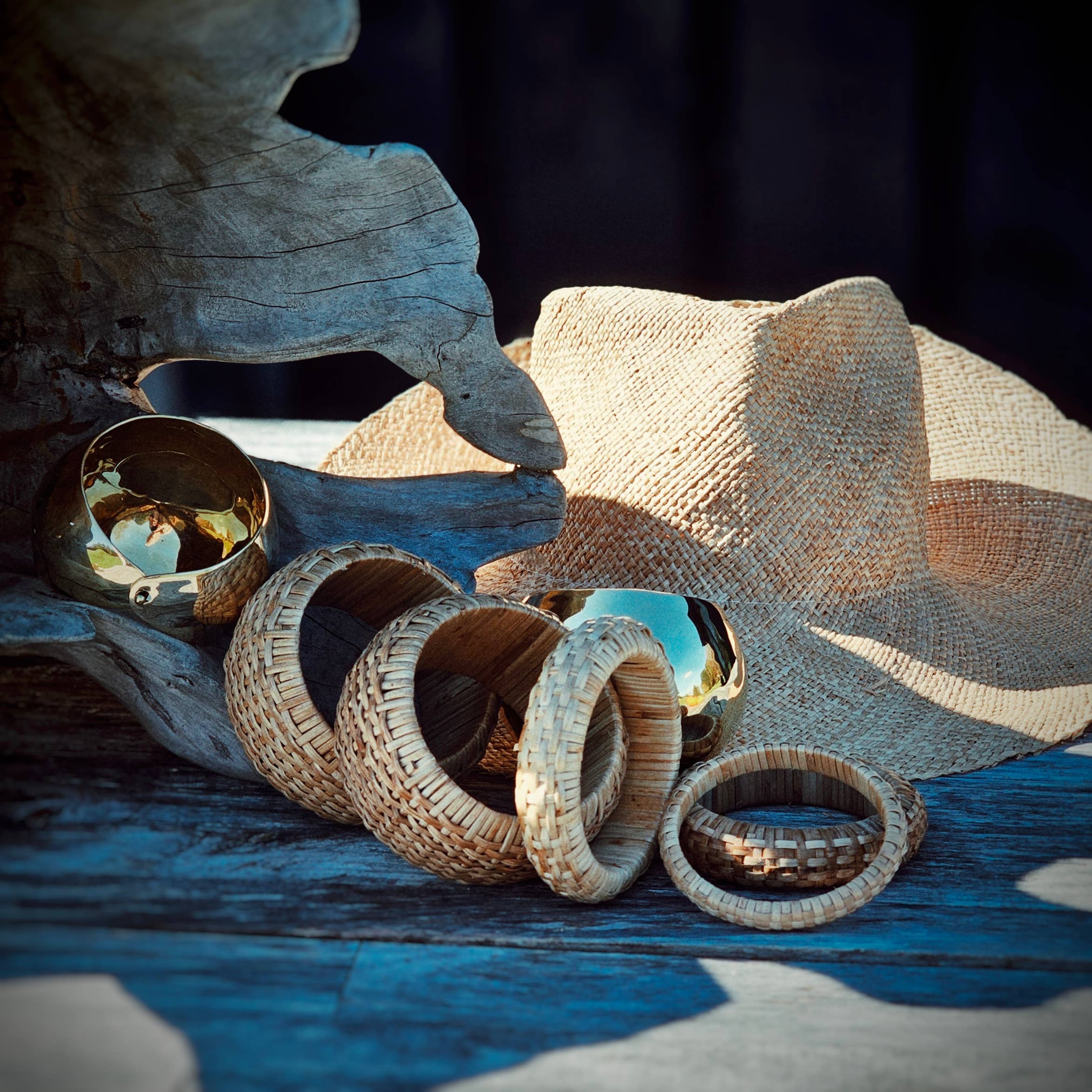 Bisjoux - Wholesale Cuff Bracelet - Globe dome brass handcrafted bold big Cuff bracelet2