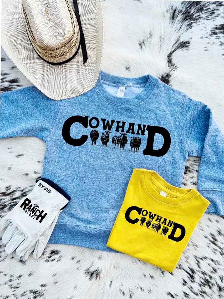 Sweat-shirt Cowhand pour la vente par Buckin Baby Wholesale