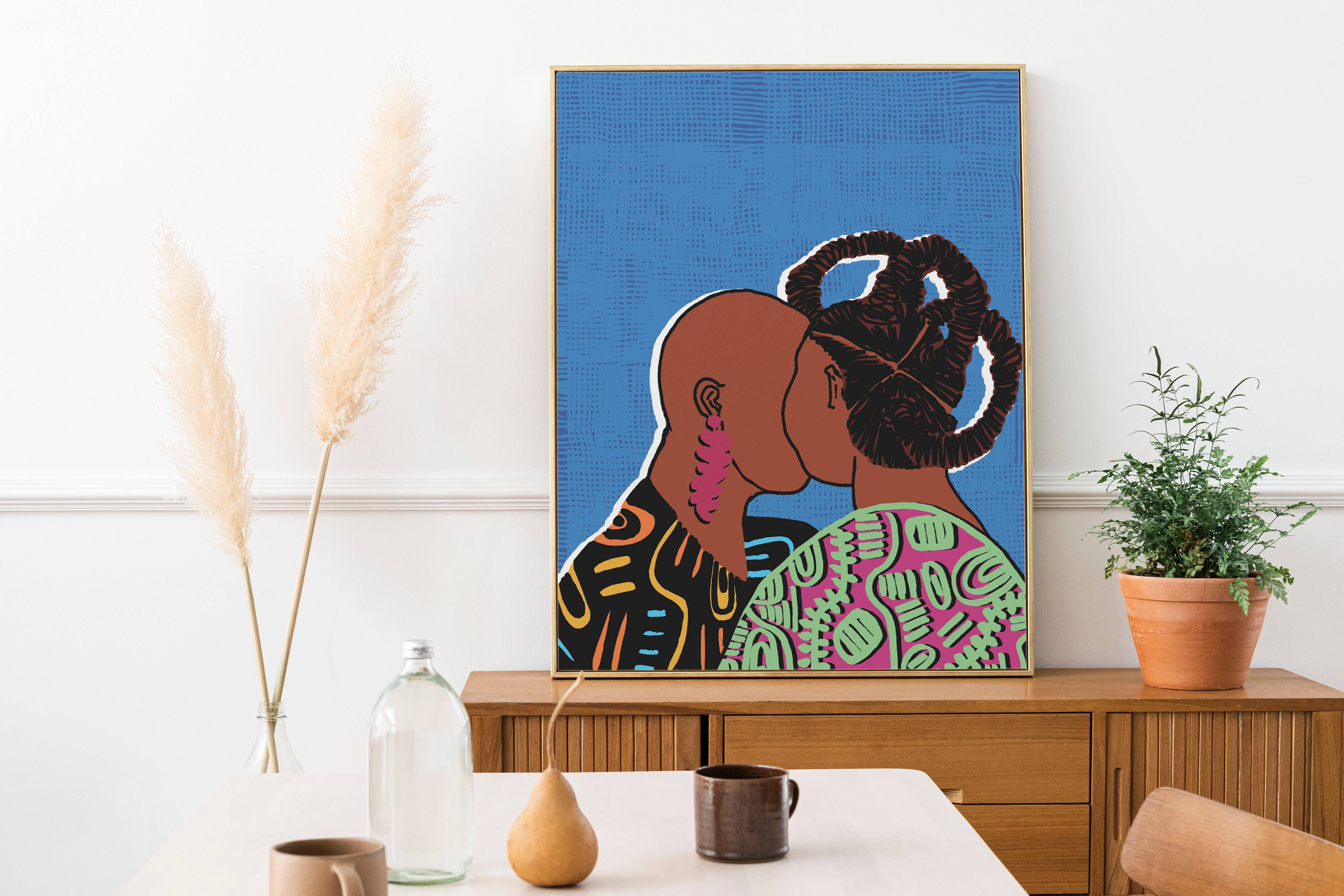 DorcasCreates - Wholesale Art Print - Love Is Art Print