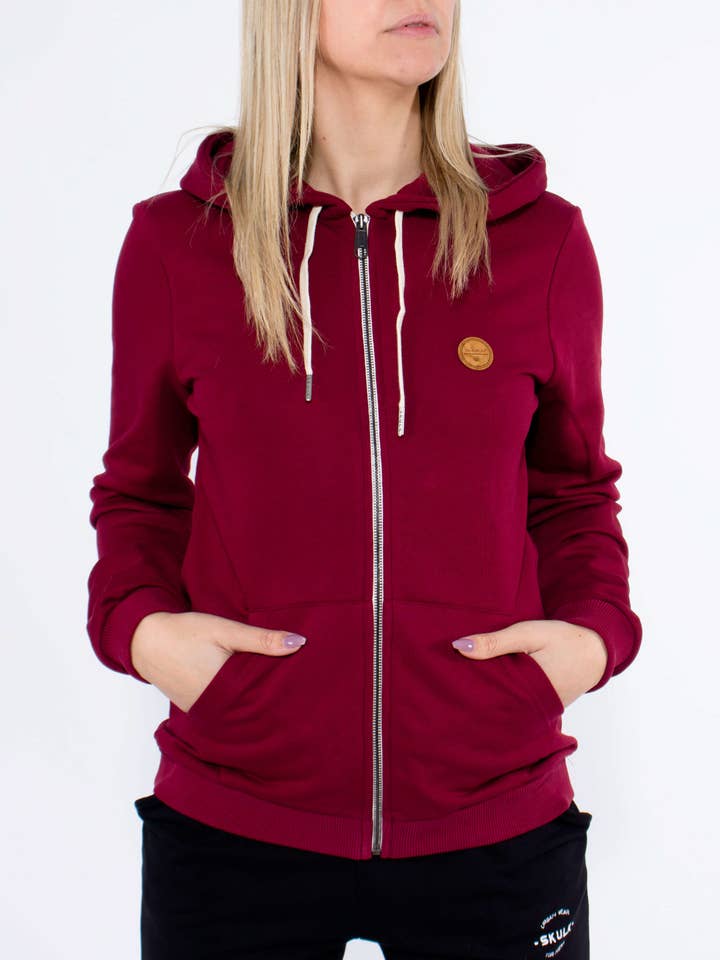 Jacket Basic Rood voor wholesale door StockNow Unipessoal