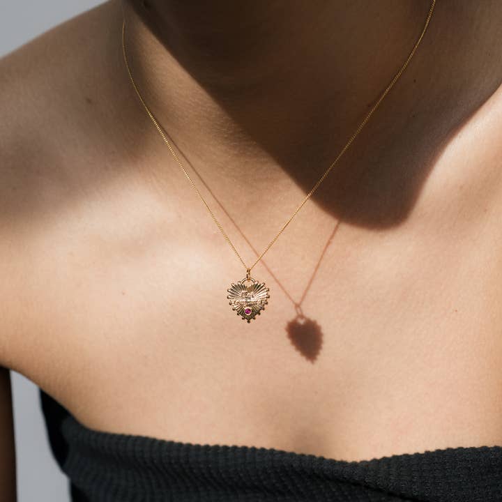 Mod + Jo - Wholesale Individual Charm/Pendant - Esme French Heart Charm2