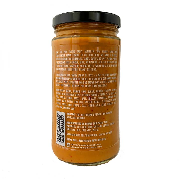 Thaifusions - Wholesale Sauce - Thai Peanut Sauce | Thaifusions1