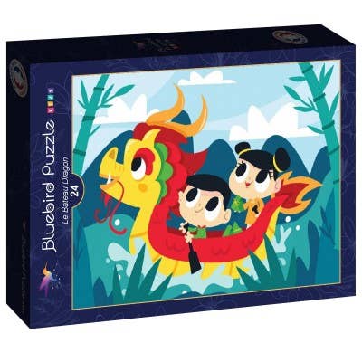Puzzle 24 Teile - Das Drachenboot für den Großhandel von Bluebird Puzzle