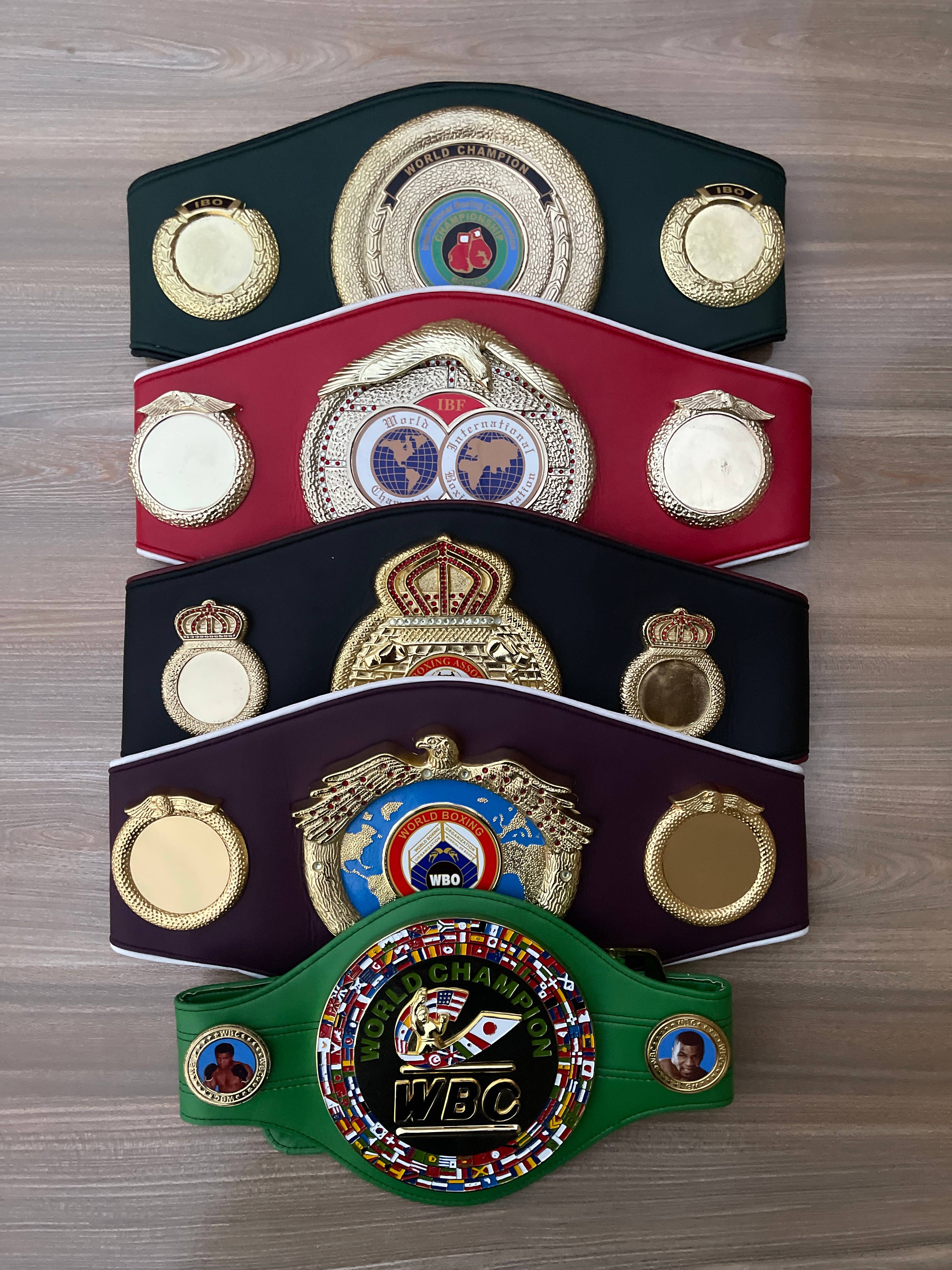 Factory Blanks - Wholesale Belt - Unisex - IBO Replica Championship Belt for Boxing Gyms Retail Display1