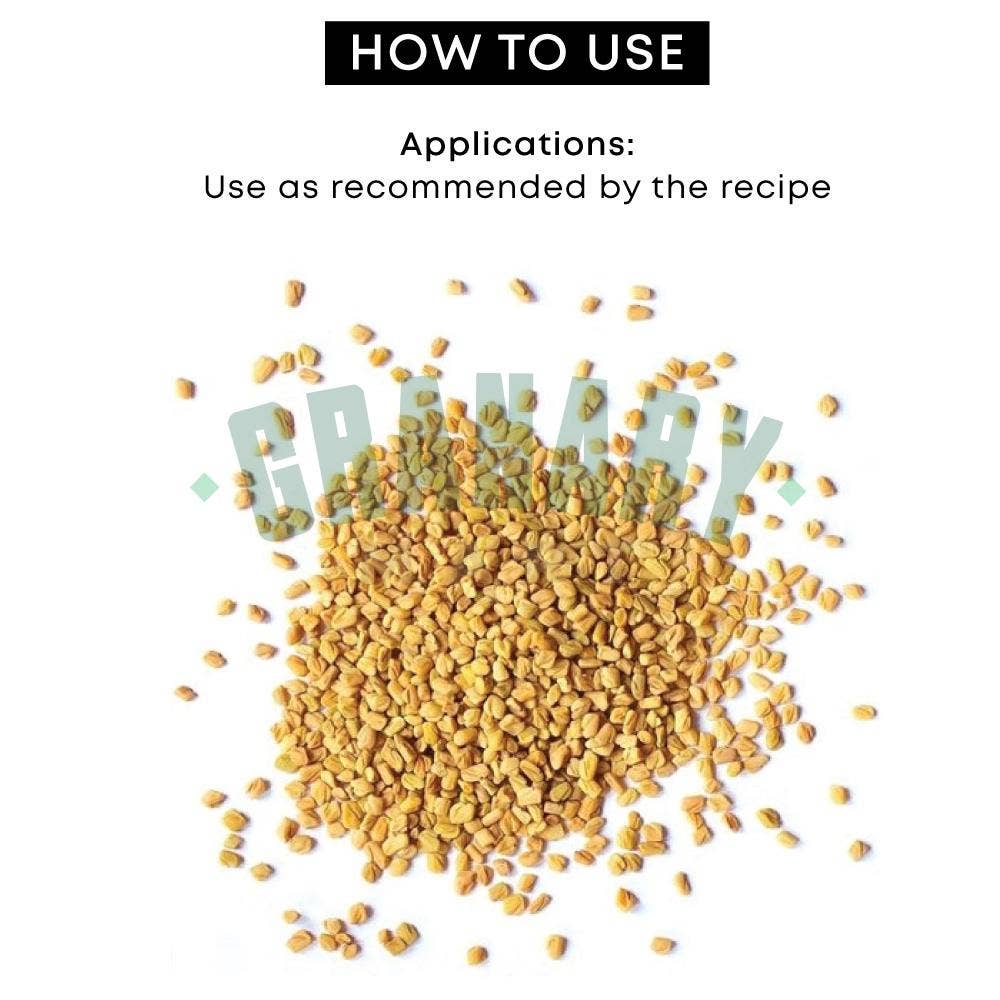 Granary Mart - Wholesale Plant Seeds - NATURAL WHOLE FENUGREEK SEEDS3