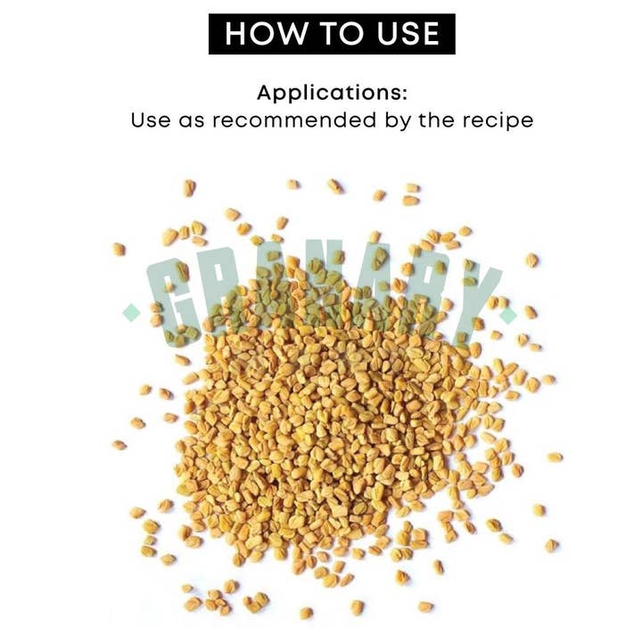 Granary Mart - Wholesale Plant Seeds - NATURAL WHOLE FENUGREEK SEEDS3