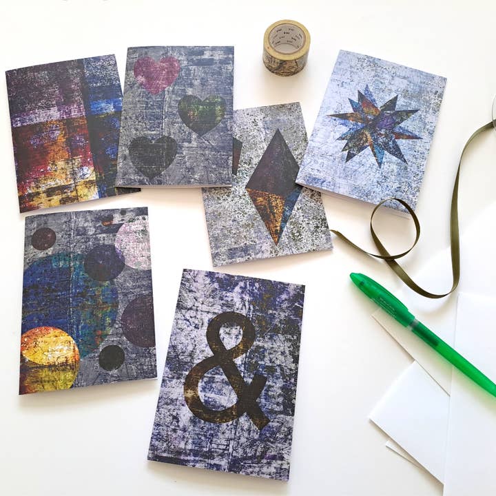 Modstå Hilsenkort Sæt - Sæt med 6 for engroshandel hos Lime Green Dolly