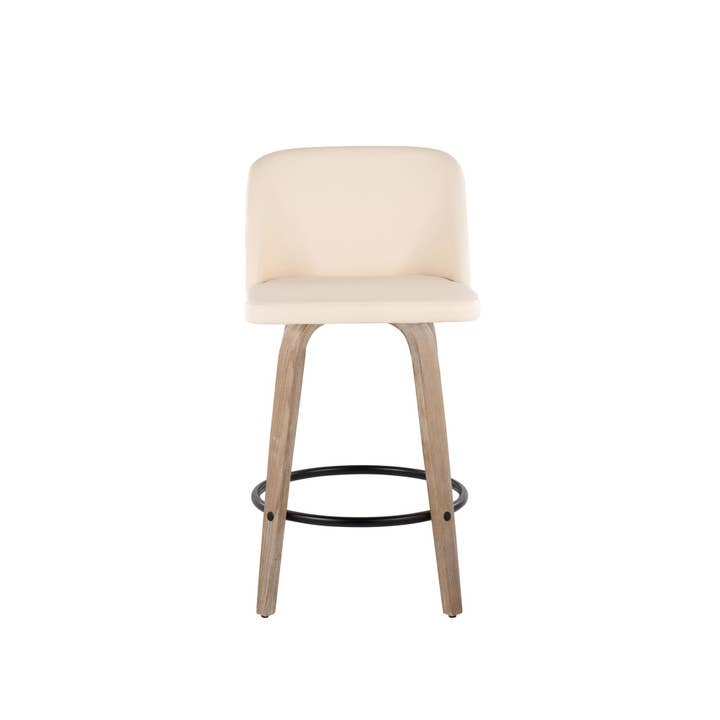 LumiSource and Grandview Gallery - Wholesale Stool - Toriano 26" Fixed Height Counter Stool Q - Set of 287