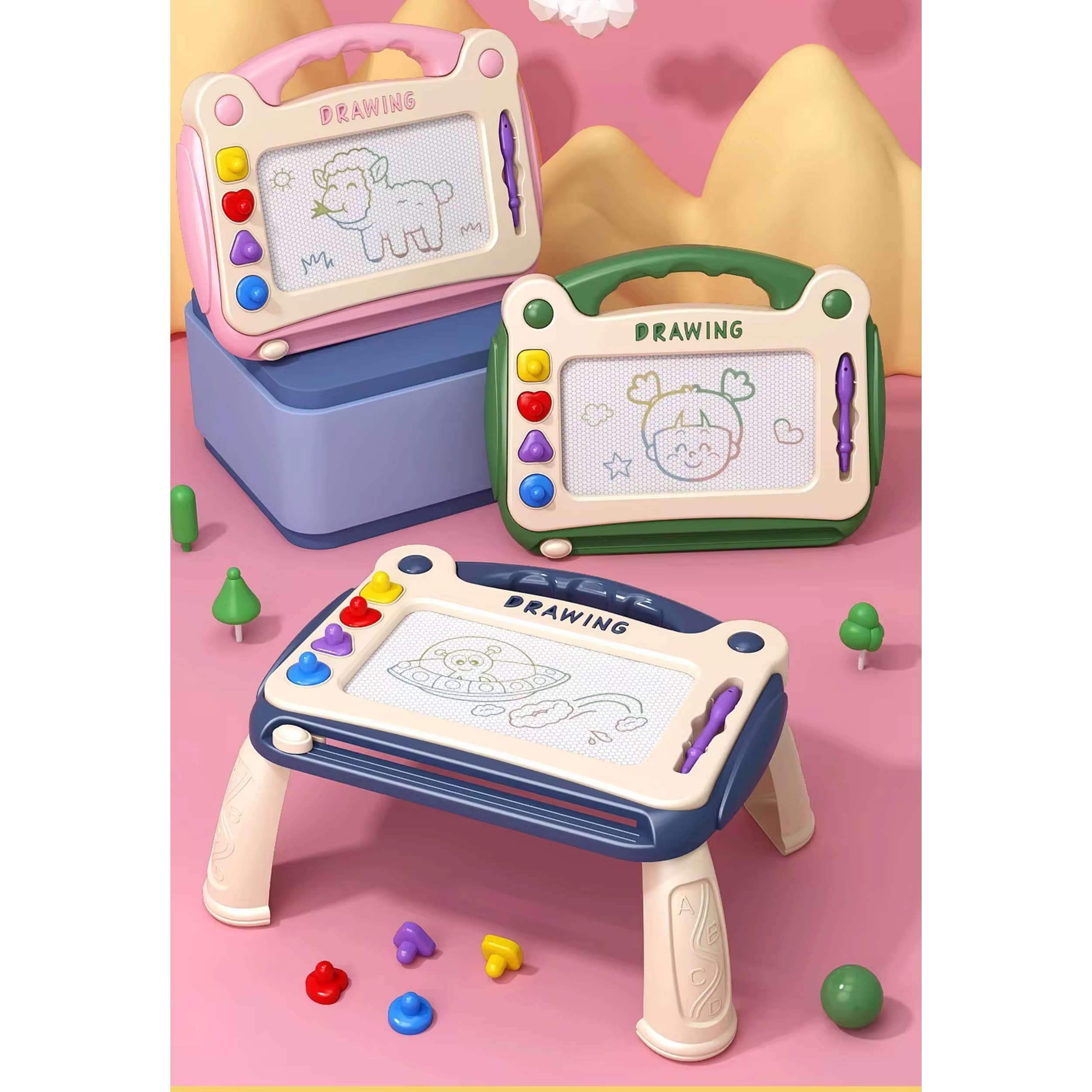 Pagdee Kids Juniors - Wholesale Drawing Board - Kids & Baby - Magnetic Drawing Board Educational Kids Toys - Assorted0