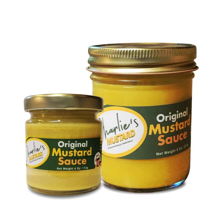 Original sennepssauce for engroshandel hos Charlie's Mustard, LLC